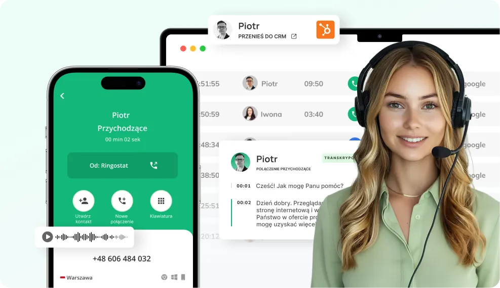 Розумна бізнес-телефонія Ringostat